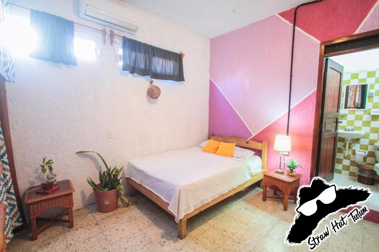 Straw Hat Hostel & Rooftop Bar Tulum Exteriér fotografie