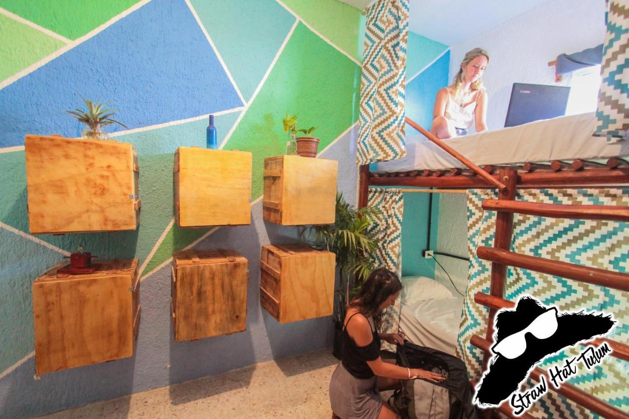 Straw Hat Hostel & Rooftop Bar Tulum Exteriér fotografie
