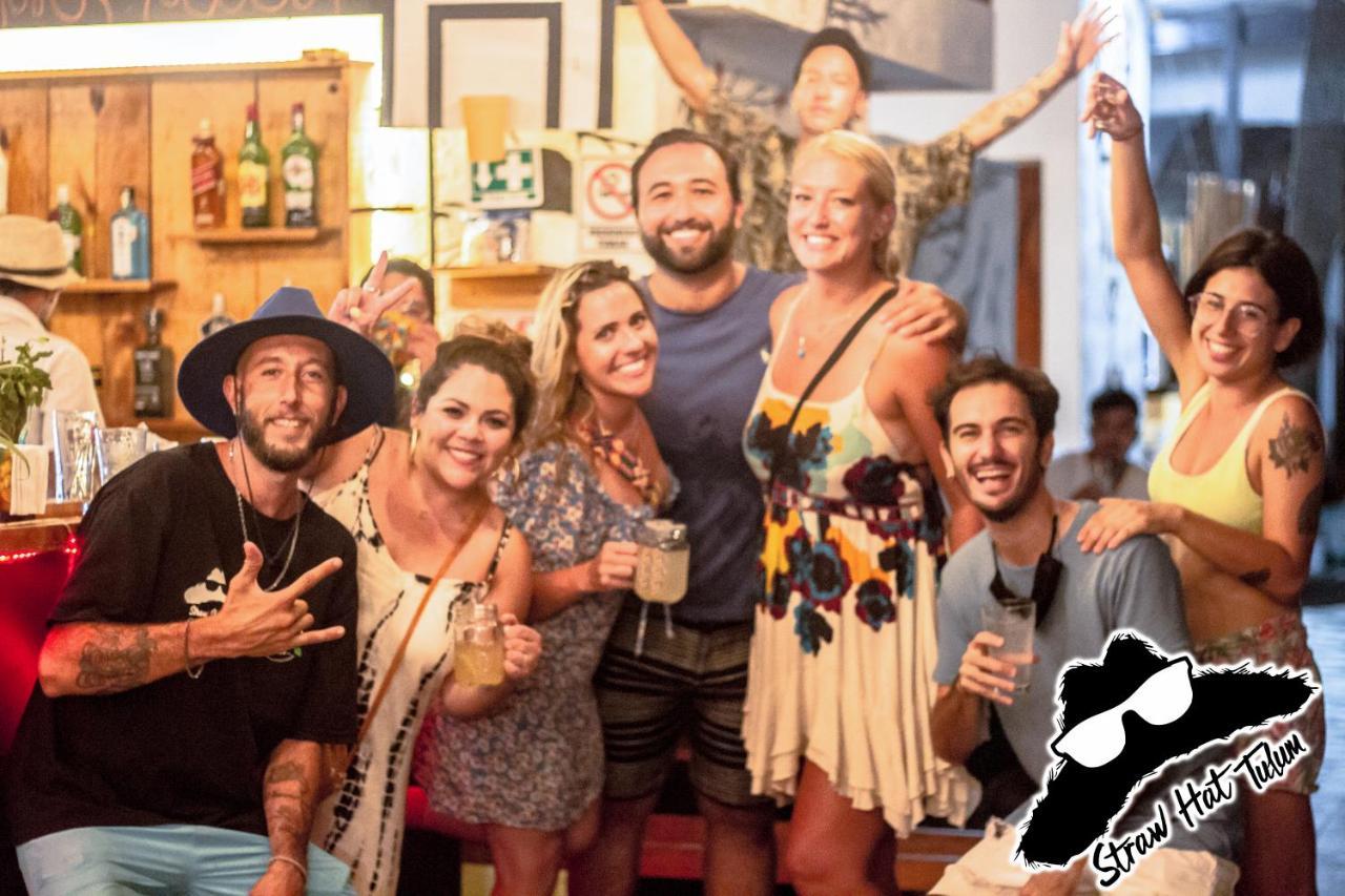 Straw Hat Hostel & Rooftop Bar Tulum Exteriér fotografie