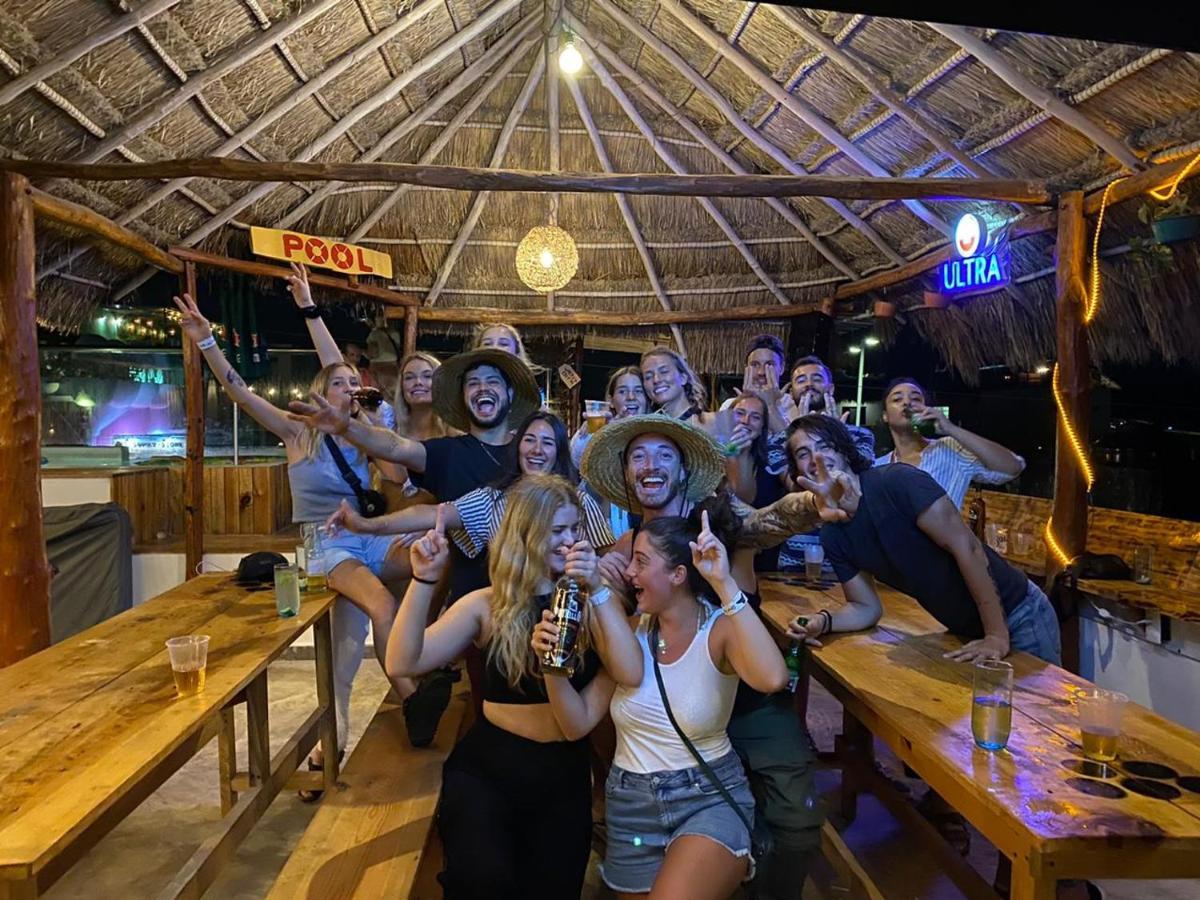Straw Hat Hostel & Rooftop Bar Tulum Exteriér fotografie