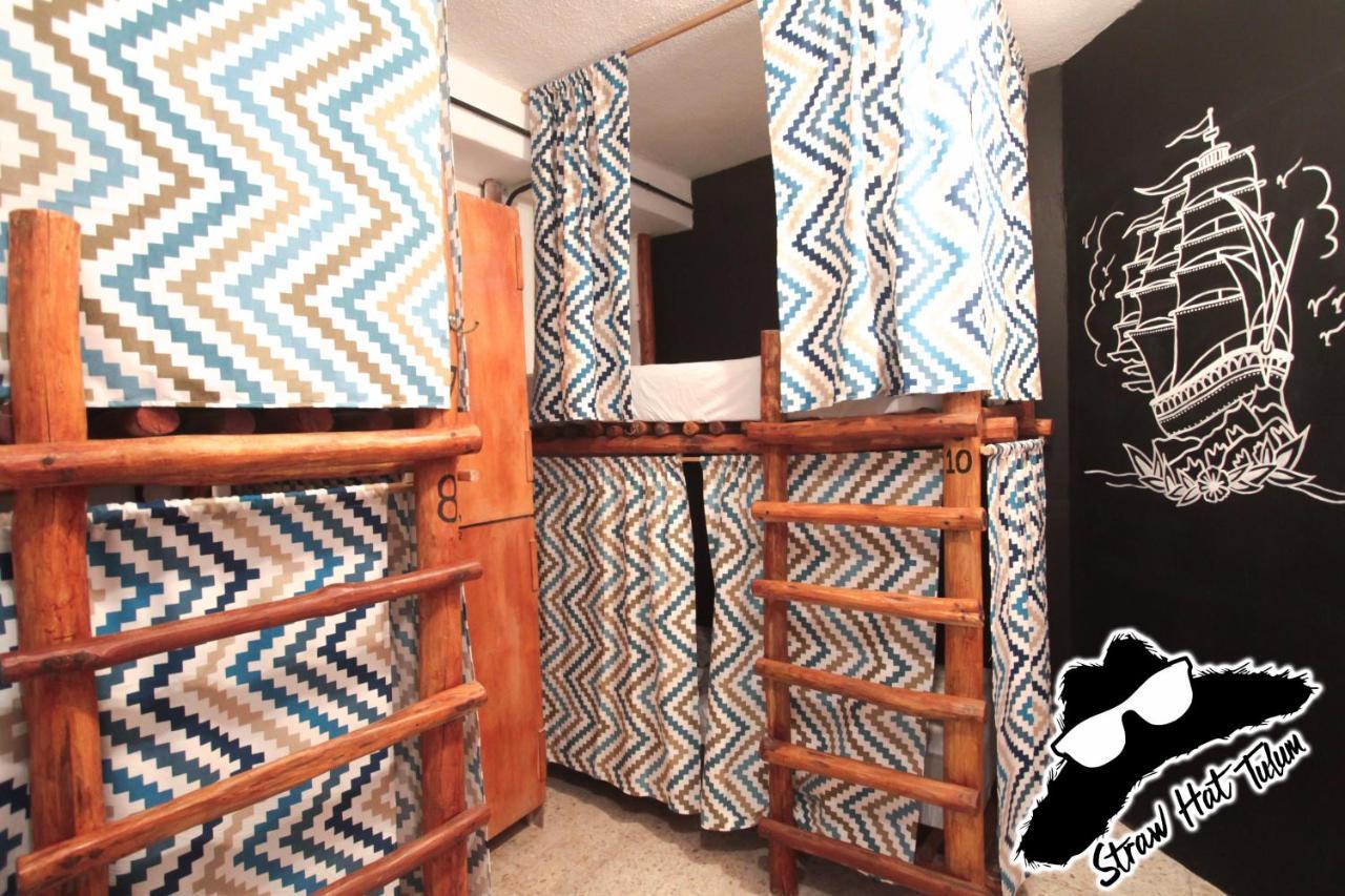 Straw Hat Hostel & Rooftop Bar Tulum Exteriér fotografie