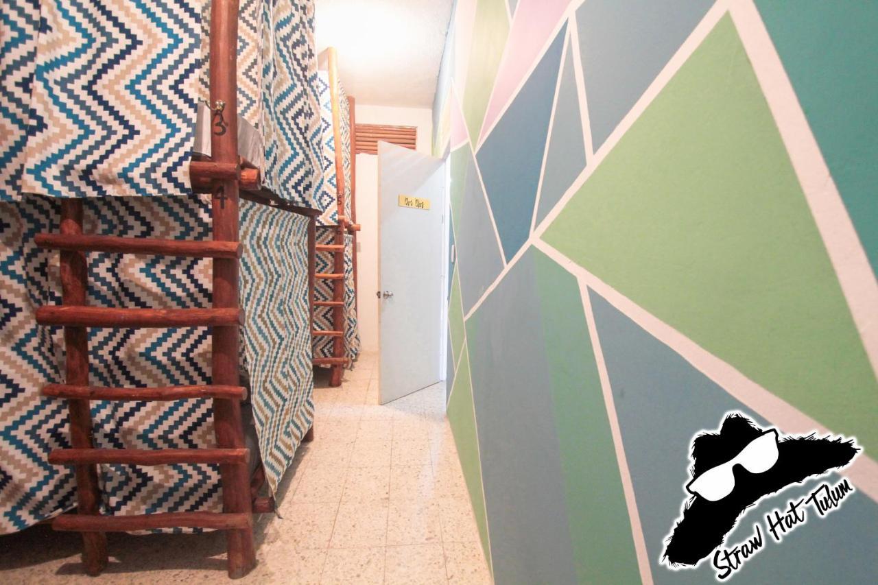 Straw Hat Hostel & Rooftop Bar Tulum Exteriér fotografie