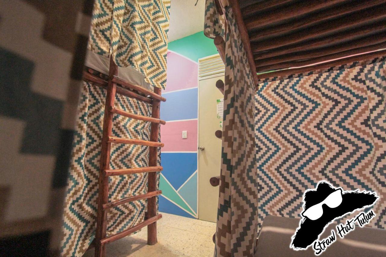 Straw Hat Hostel & Rooftop Bar Tulum Exteriér fotografie