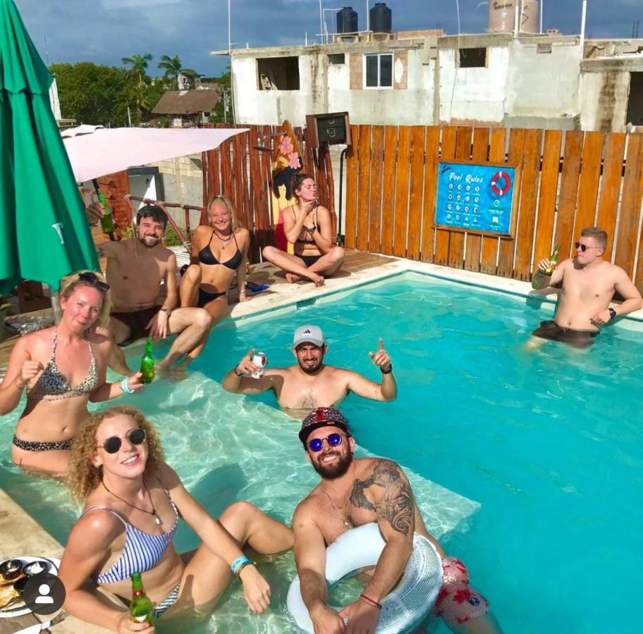 Straw Hat Hostel & Rooftop Bar Tulum Exteriér fotografie